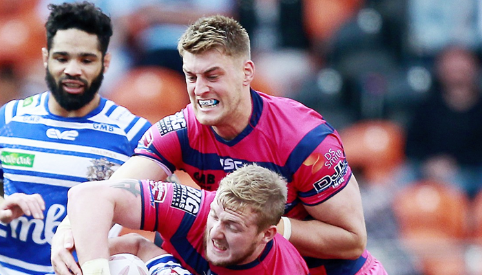 Jack Ormondroyd is on dual-registration with Leeds Rhinos and Featherstone Rovers.