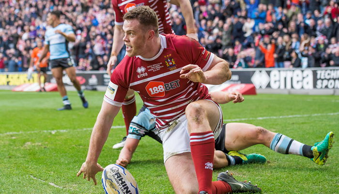 Wigan Warriors 24-24 Warrington Wolves