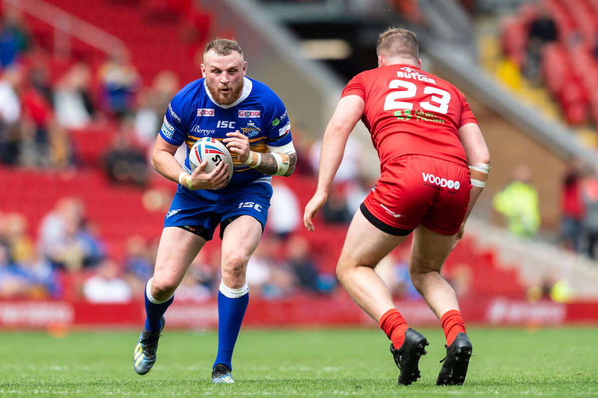 Matty Syron was part of the Leeds Rhinos system when Brad Singleton was emerging.