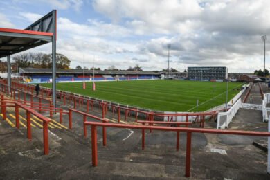 After a month of work, here's what Wakefield Trinity's Super League stadium looks like
