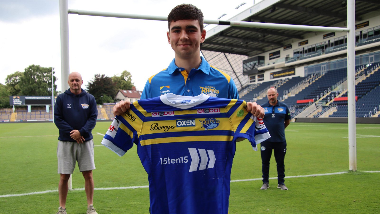 Jack Sinfield was one of Leeds Rhinos' more experienced players in what was a very young squad.