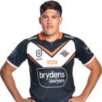 Wests Tigers forward in hot water after fleeing the scene of an accident without a driving license