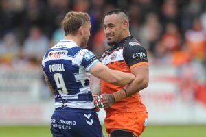 Castleford Tigers' kind gesture to Wigan Warriors yesterday