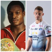 Boxer who beat Muhammad Ali calls rugby league "crazy" as he speaks to ex-Leeds Rhinos man Stevie Ward
