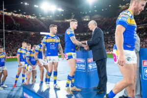 Departing Leeds Rhinos star Liam Sutcliffe's emotional moment after Grand Final defeat to St Helens