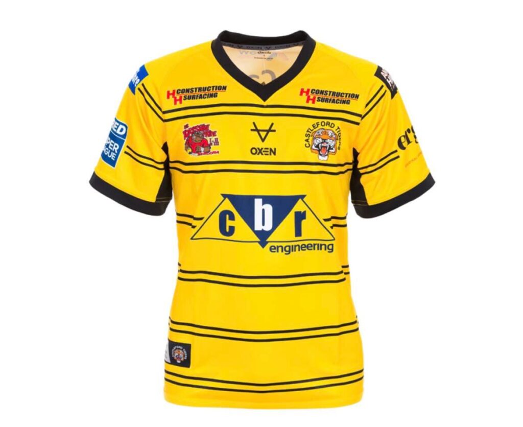 Castleford Tigers Launch One Of The Best 2023 Super League Shirts As ...