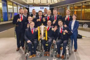 More success for World Cup winning wheelchair side as they secure huge accolade