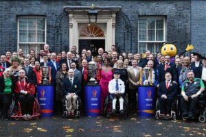 The Rugby League World Cup welcomed at 10 Downing Street