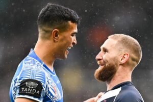 Joseph Suaali'i claims 'England played their hearts out' against 'rock up and play' Samoa in opening game