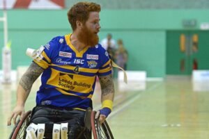 Wheelchair rugby league legend and Leeds Rhinos star retires from the sport