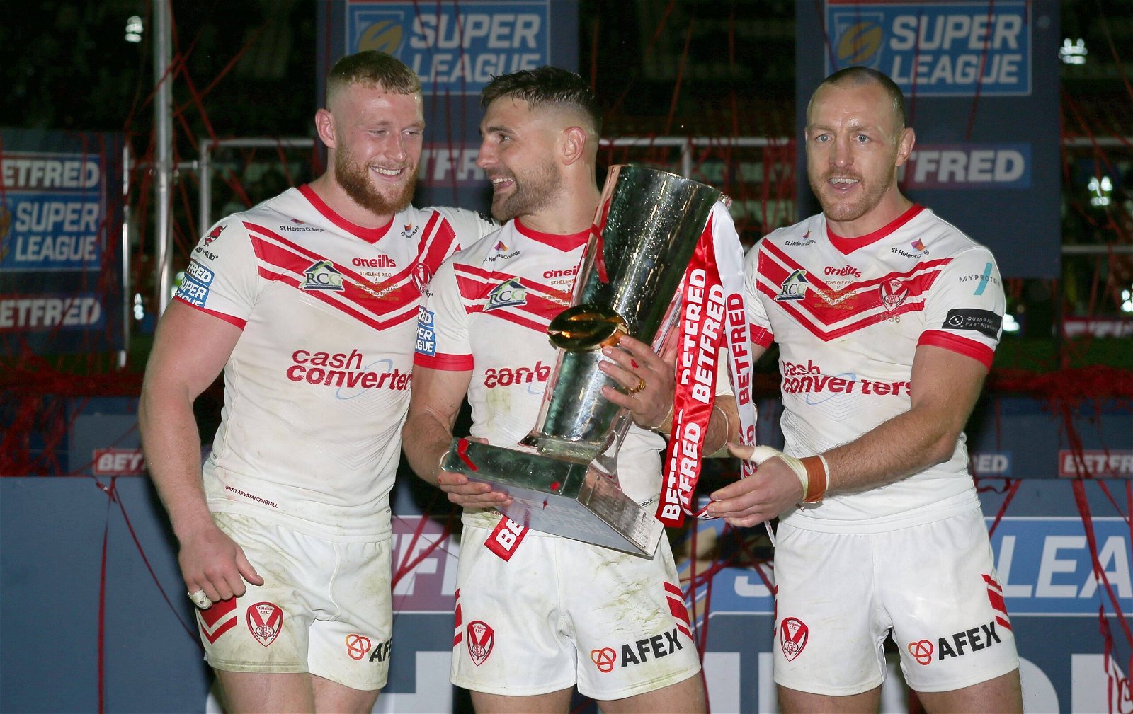 New Wigan Warriors' signing Luke Thompson spent the majority of his career with St Helens.