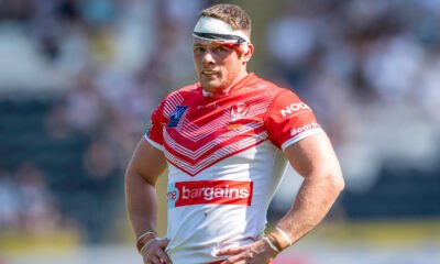 Morgan Knowles misses out for St Helens with a "grumbling groin issue".