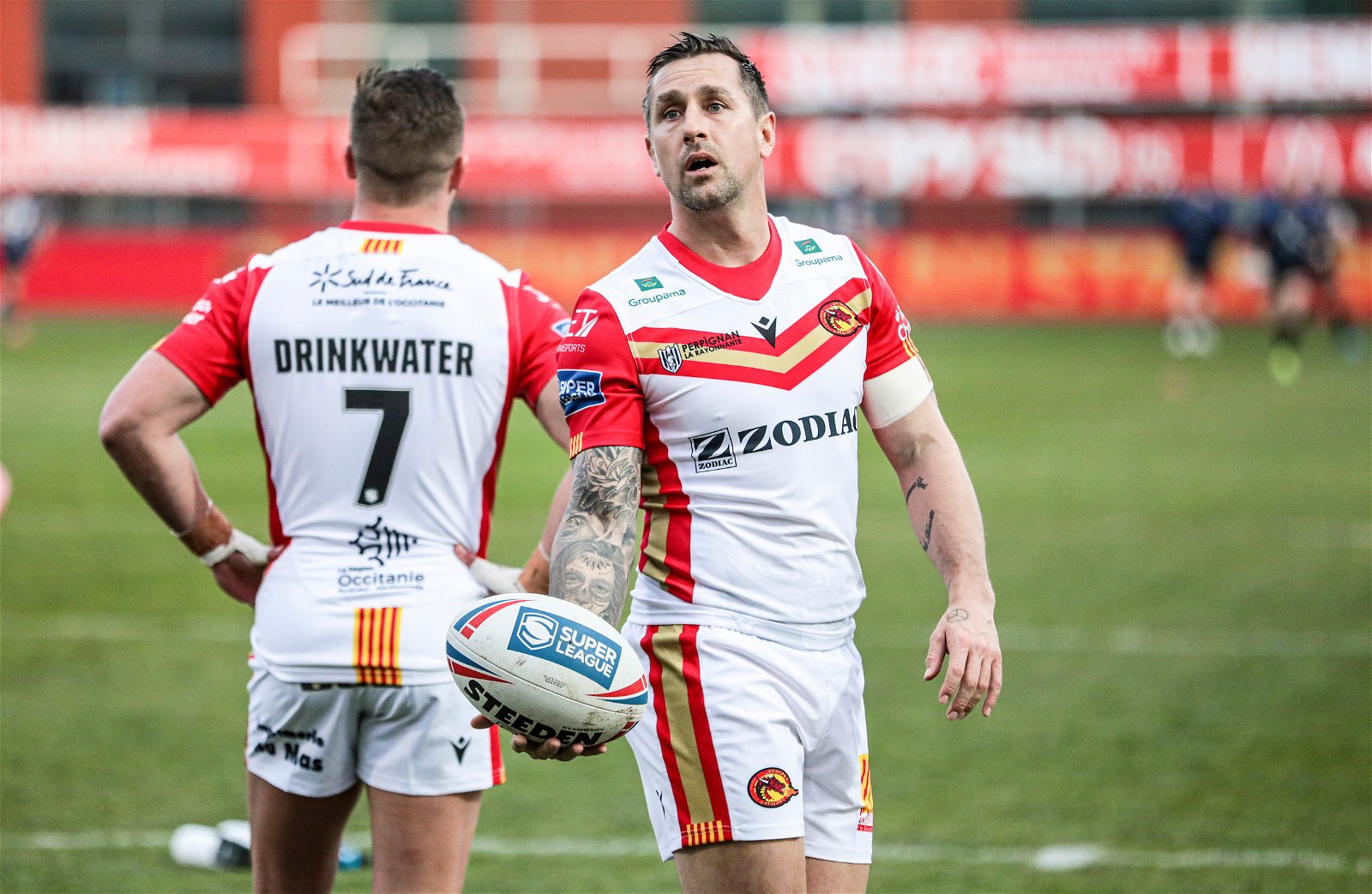 Former NRL player Mitchell Pearce at Catalans Dragons