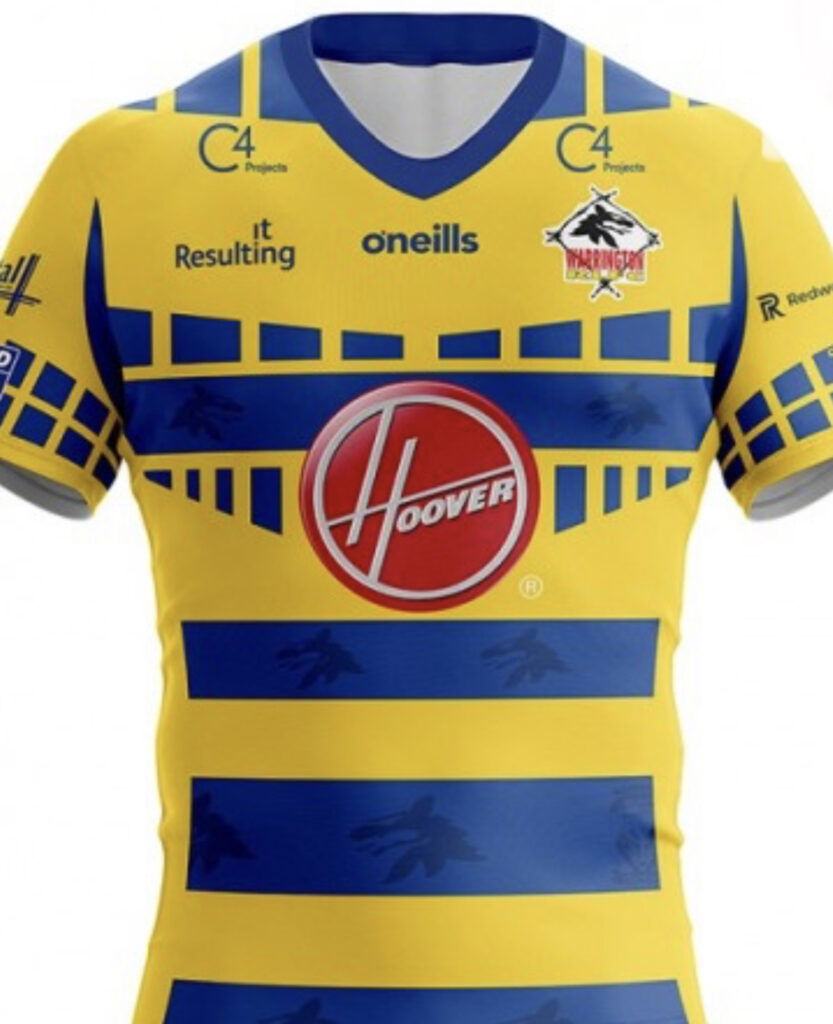 Warrington Wolves launch stunning kit Serious About Rugby League