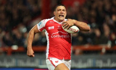 Ryan Hall has scored 46 tries during his three-year spell at Hull KR.