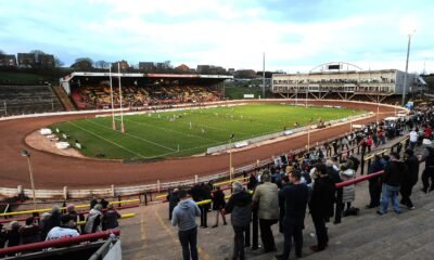 Bradford Bulls' Odsal Stadium - a Championship ground.