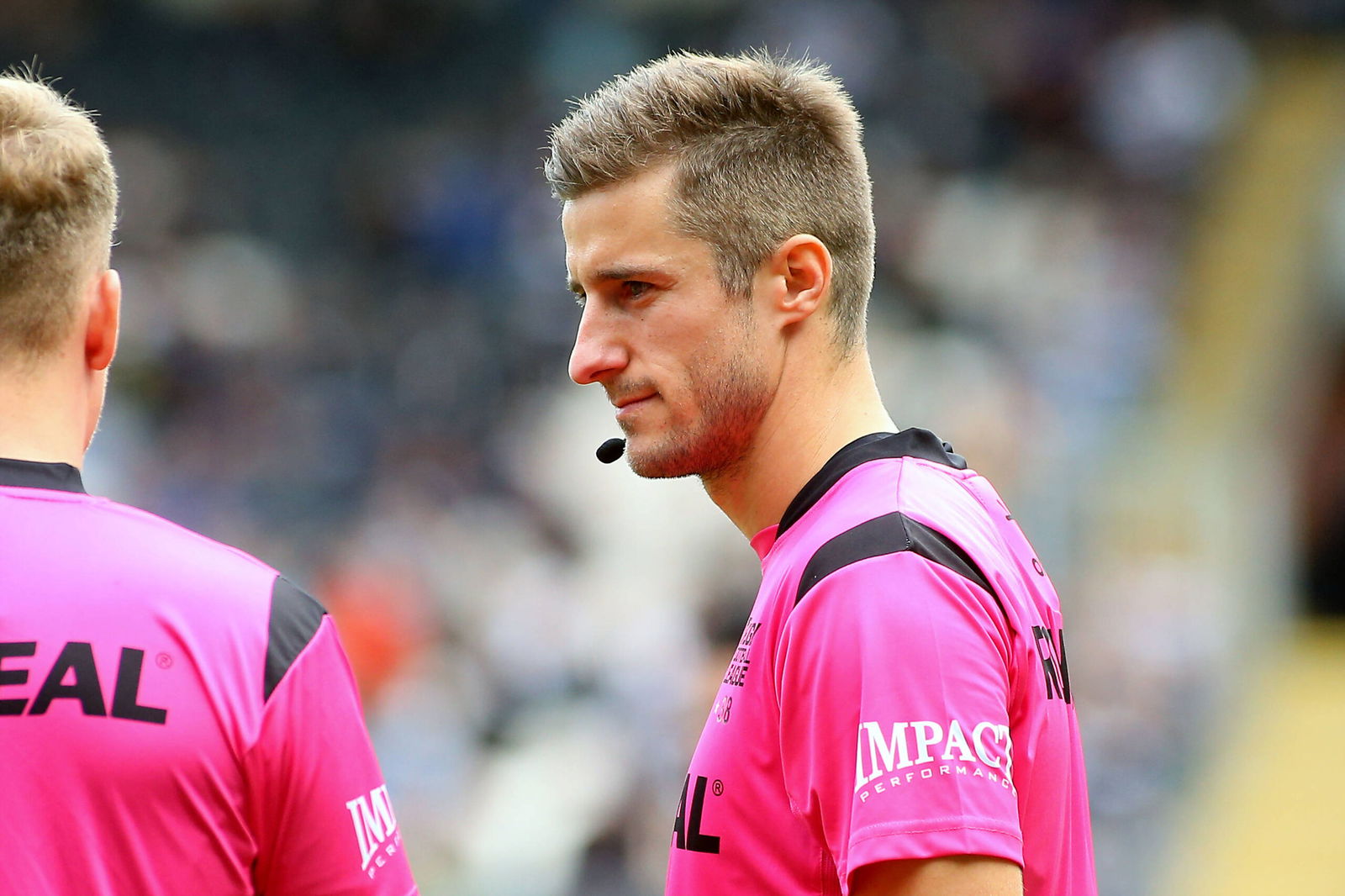 Chris Kendall refereeing at Hull FC in Super League