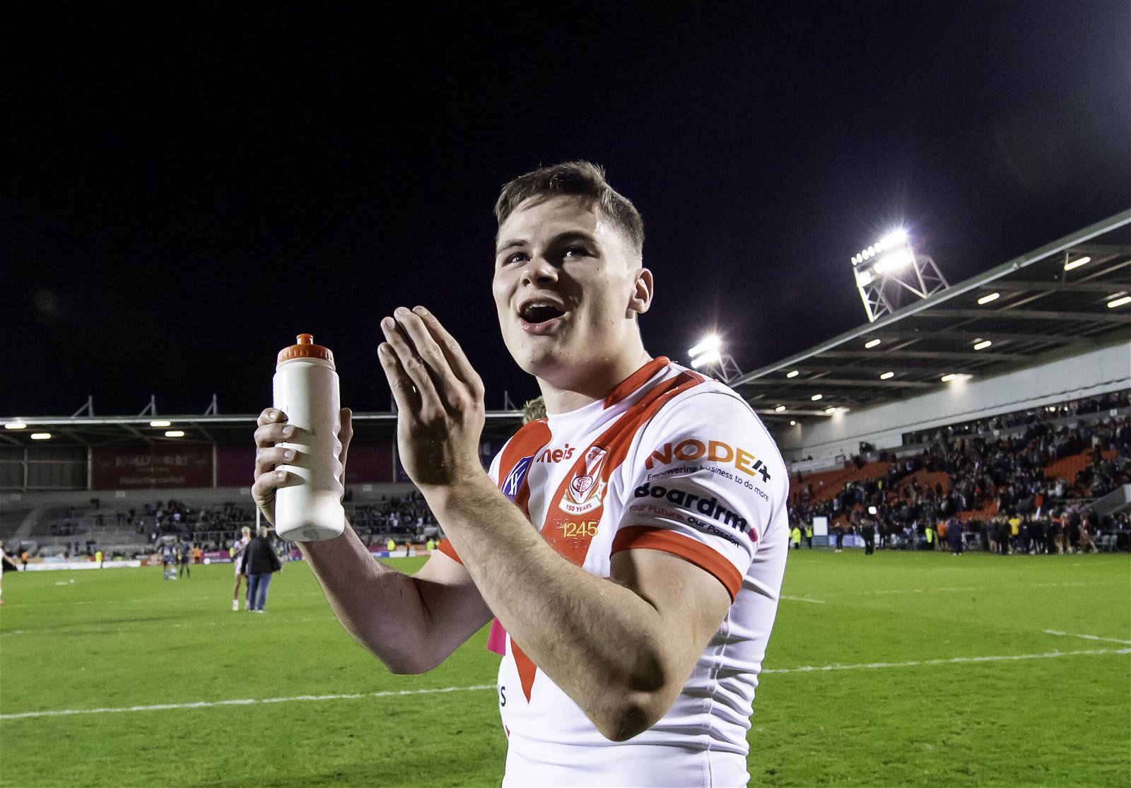Jack Welsby impressed once again for St Helens in their victory over Salford Red Devils.