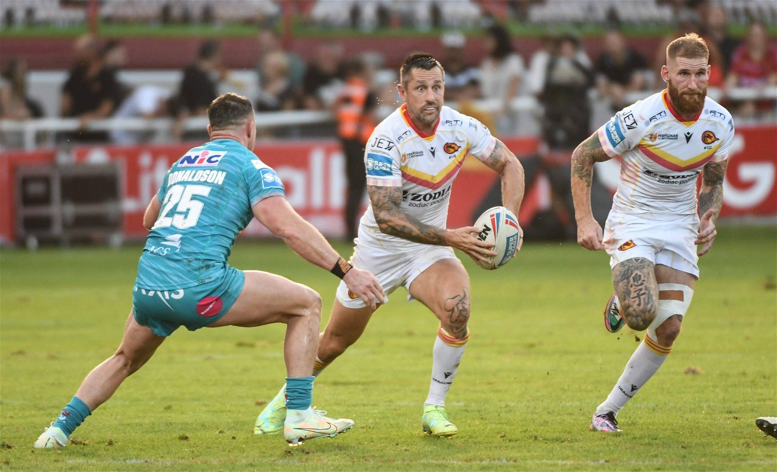 Both Mitchell Pearce and Sam Tomkins have retired from Super League and left Catalans Dragons