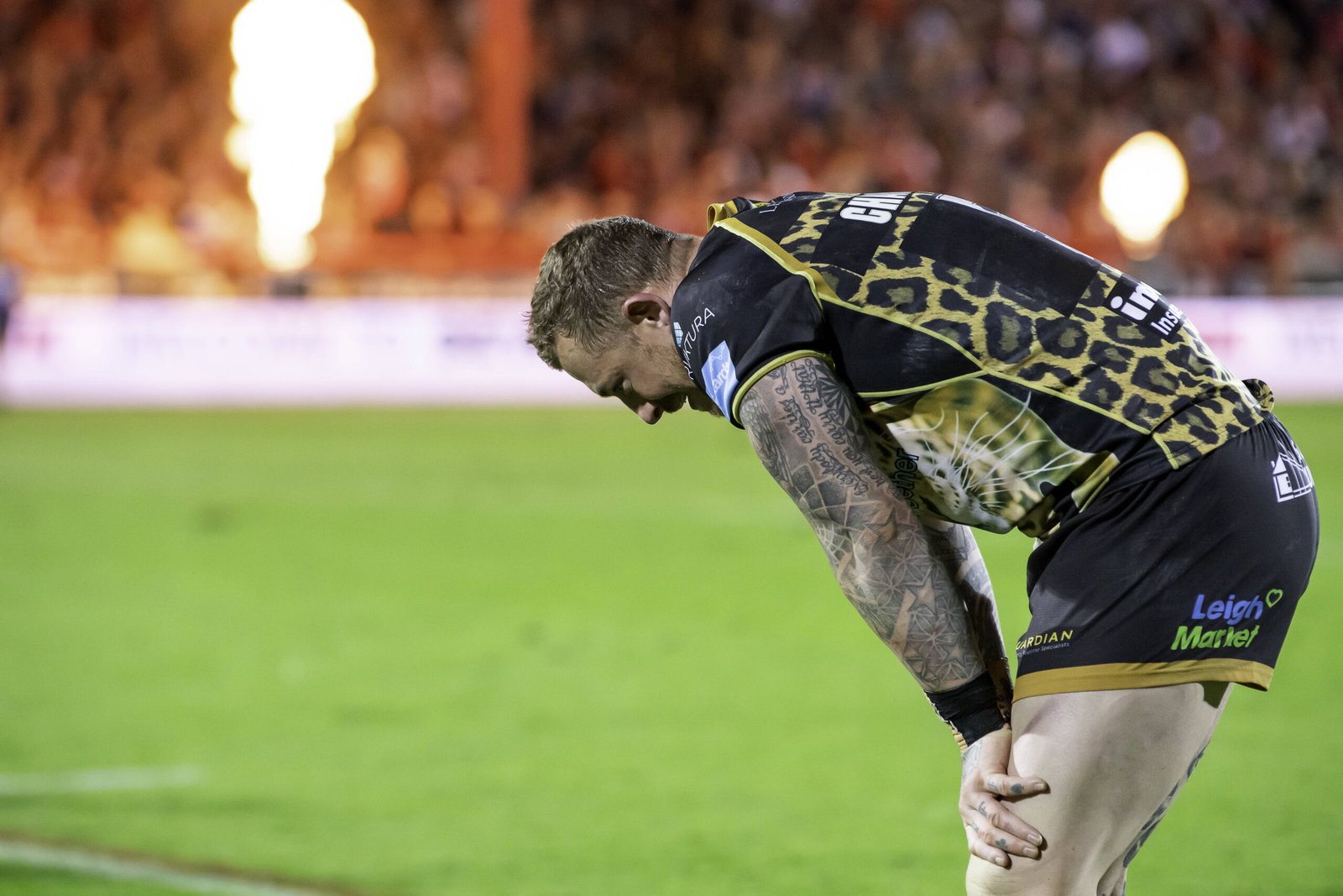 Josh Charnley scored 29 tries in Super League for Leigh Leopards in 2023 but the club ended the season in defeat against Hull KR.