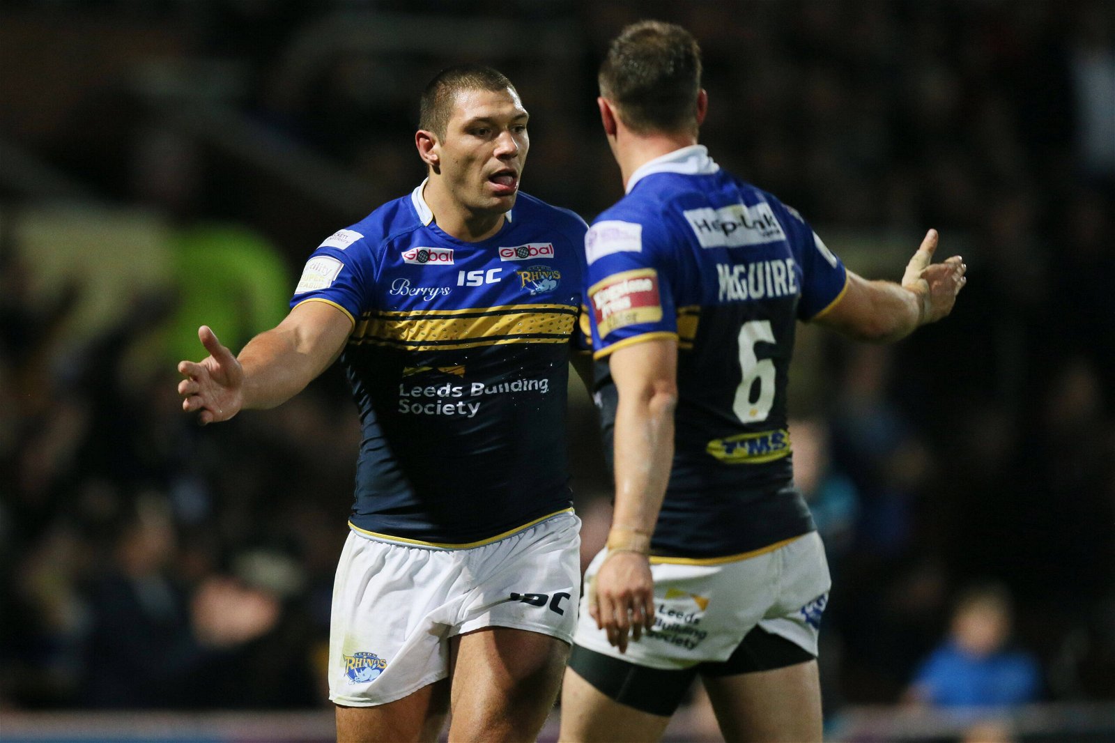 Ryan Hall is just seven tries behind former teammate Danny McGuire in the all-time Super League try-scoring charts. - 