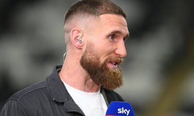 Sam Tomkins working for Sky Sports as a Pundit