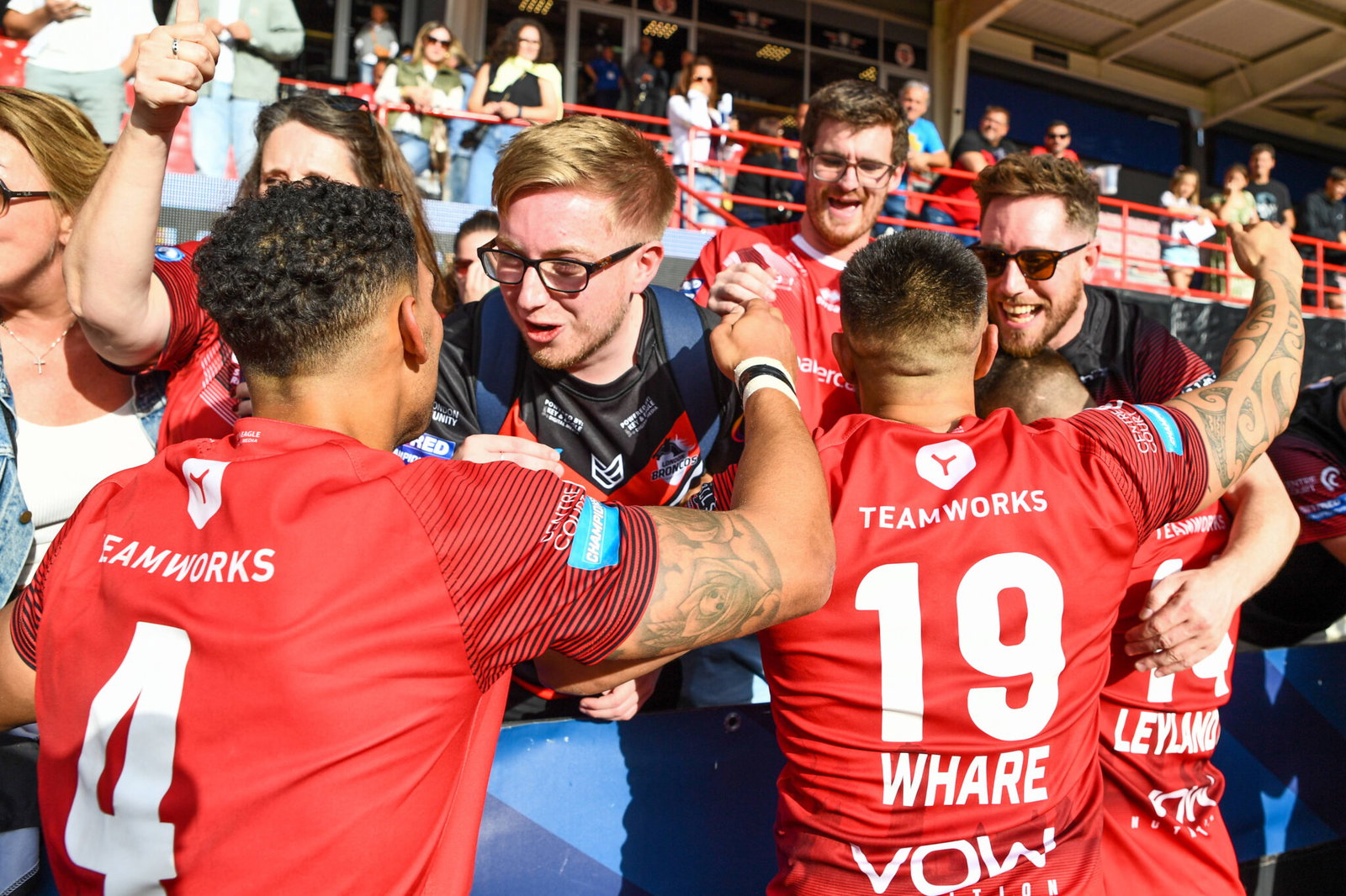 "The best and most loyal fans in Rugby League" Super League side make