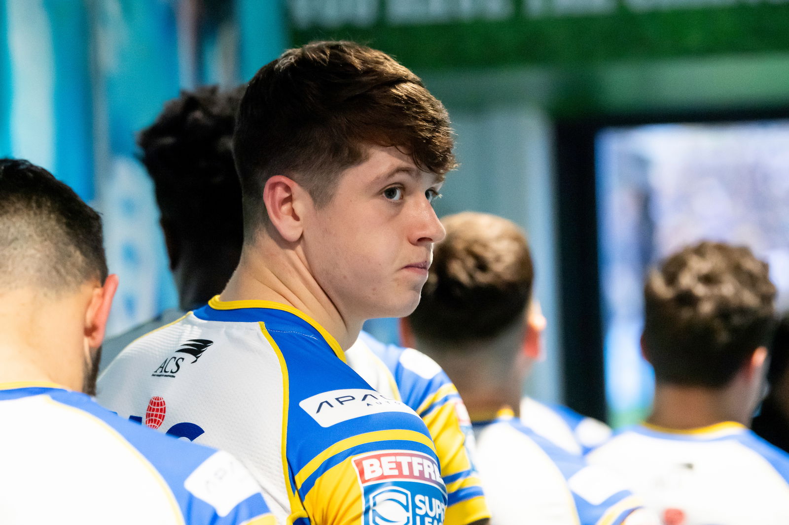 Leeds Rhinos youngster Riley Lumb