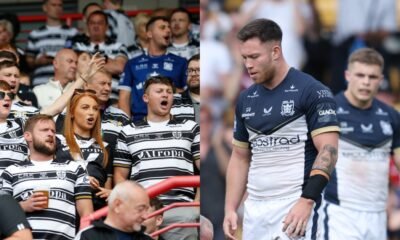 Hull FC players dejected