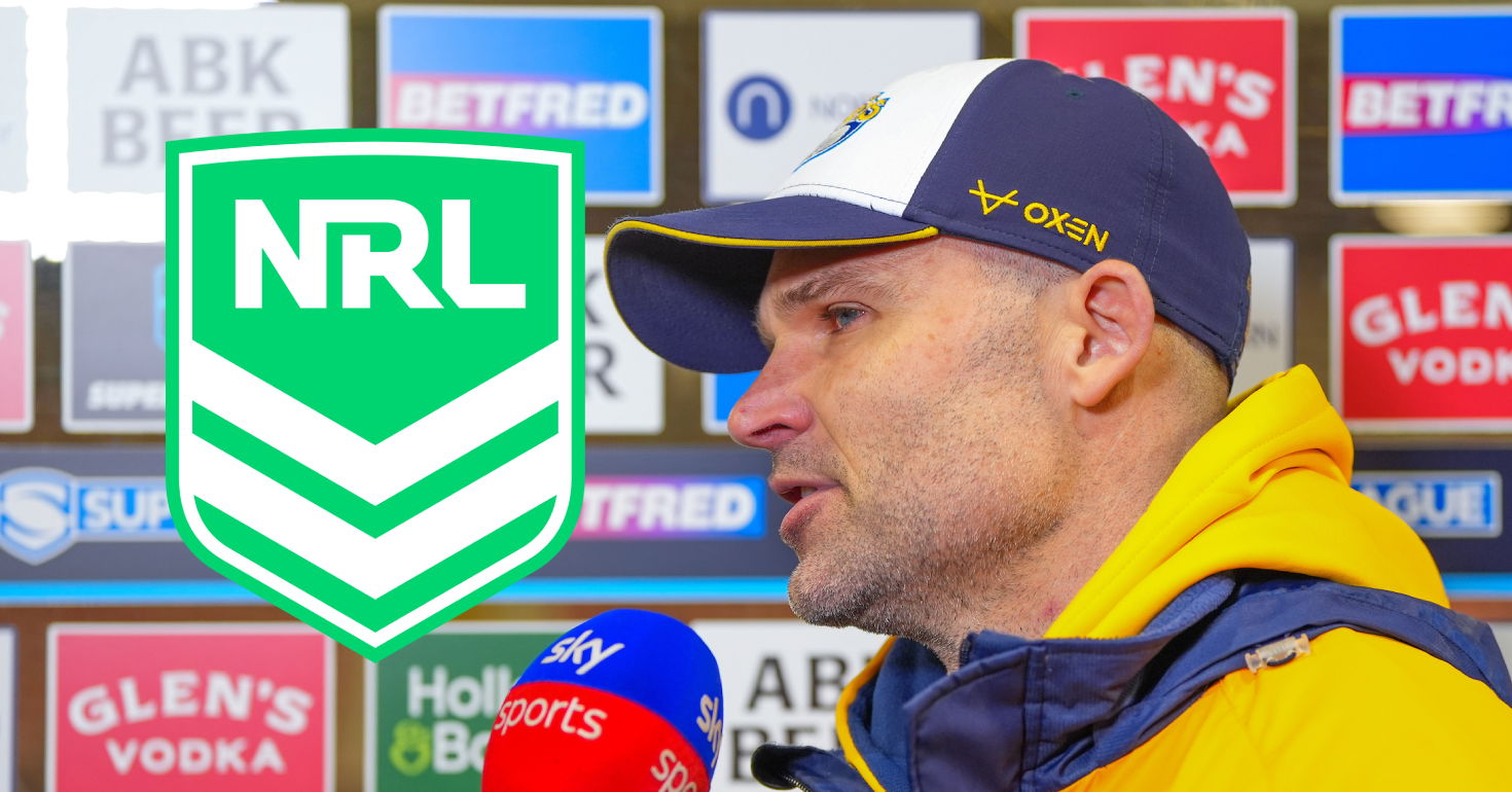 Leeds Rhinos head coach Rohan Smith