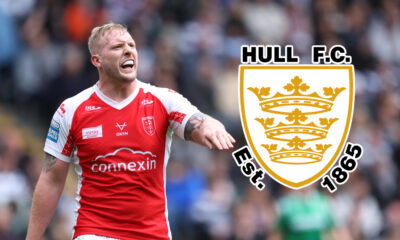 Jordan Abdull and the Hull FC badge