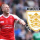 Jordan Abdull and the Hull FC badge