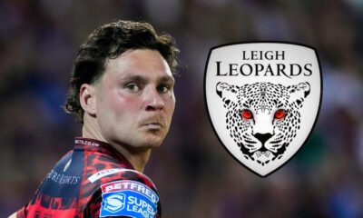 Lachlan Lam and the Leigh Leopards badge
