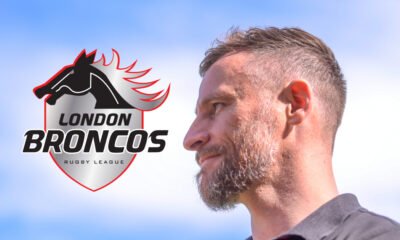 London Broncos head coach Mike Eccles