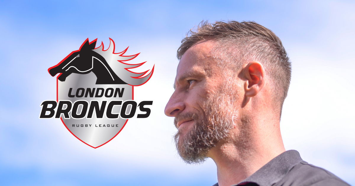London Broncos head coach Mike Eccles