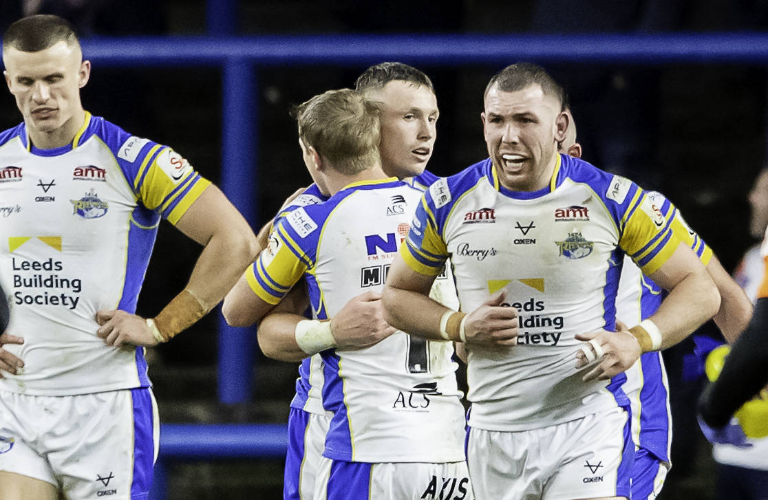 Leeds Rhinos players