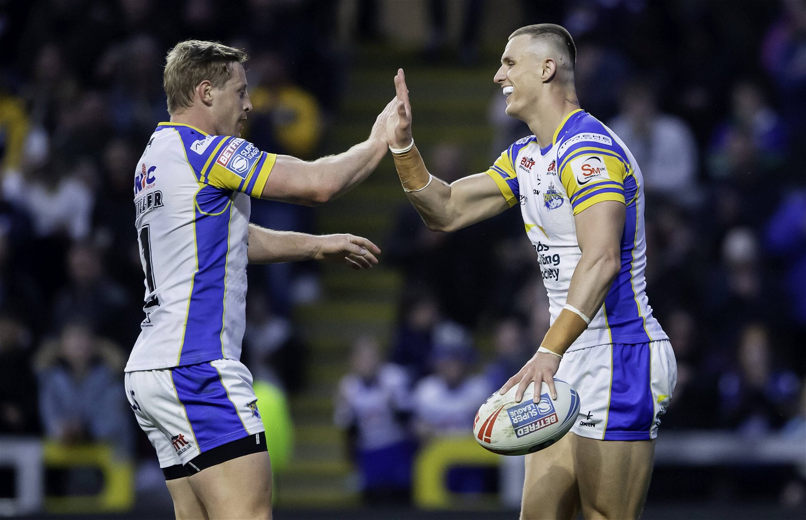 Leeds Rhinos players Lachie Miller and Ash Handley-Credit: IMAGO