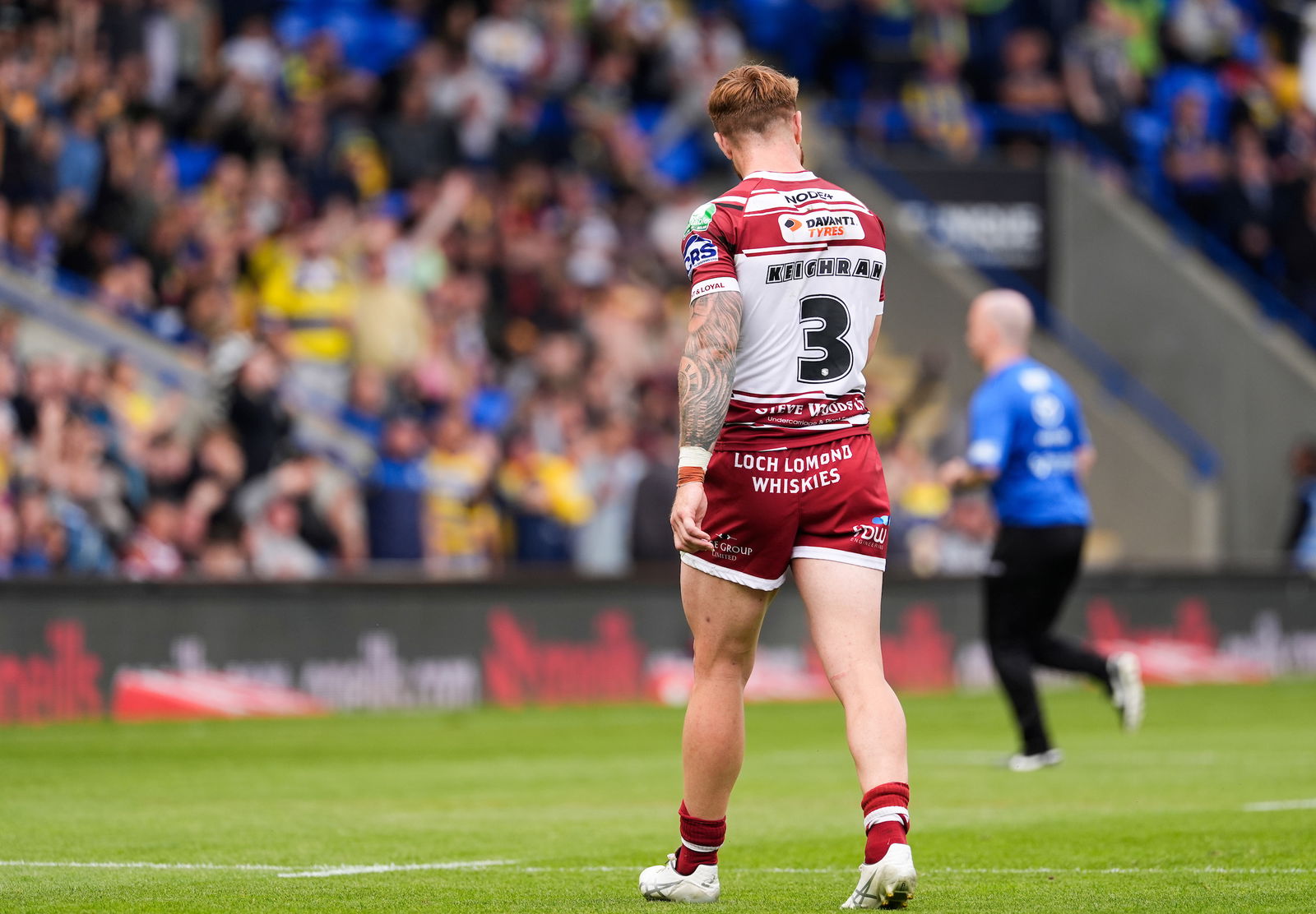 Adam Keighran Super League red card