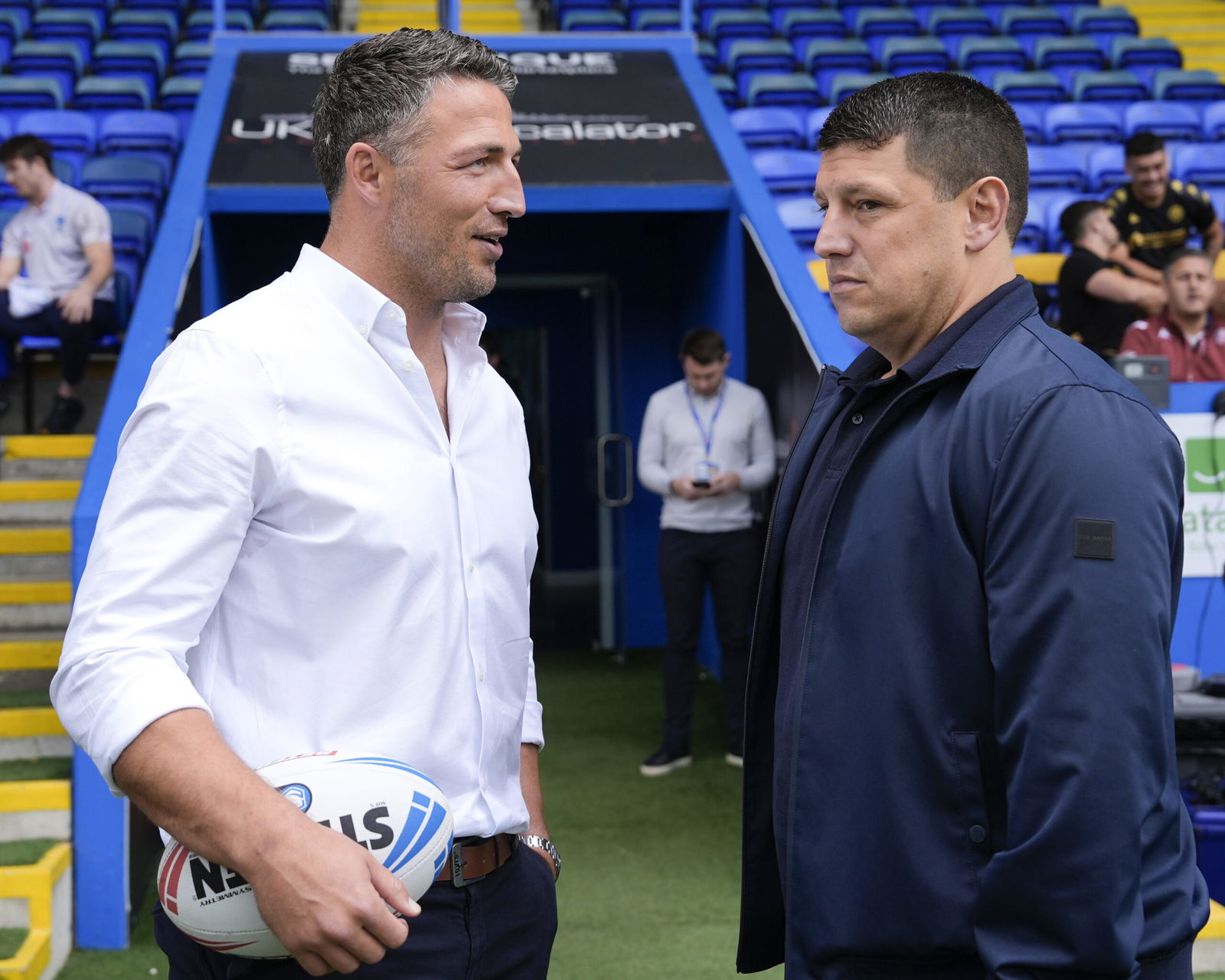 Sam Burgess says Warrington Wolves are ‘winning’ against Wigan Warriors