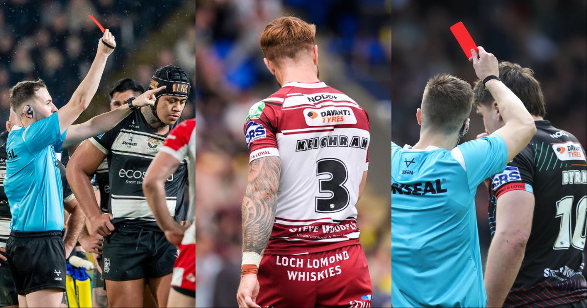 Super League Disciplinary red card