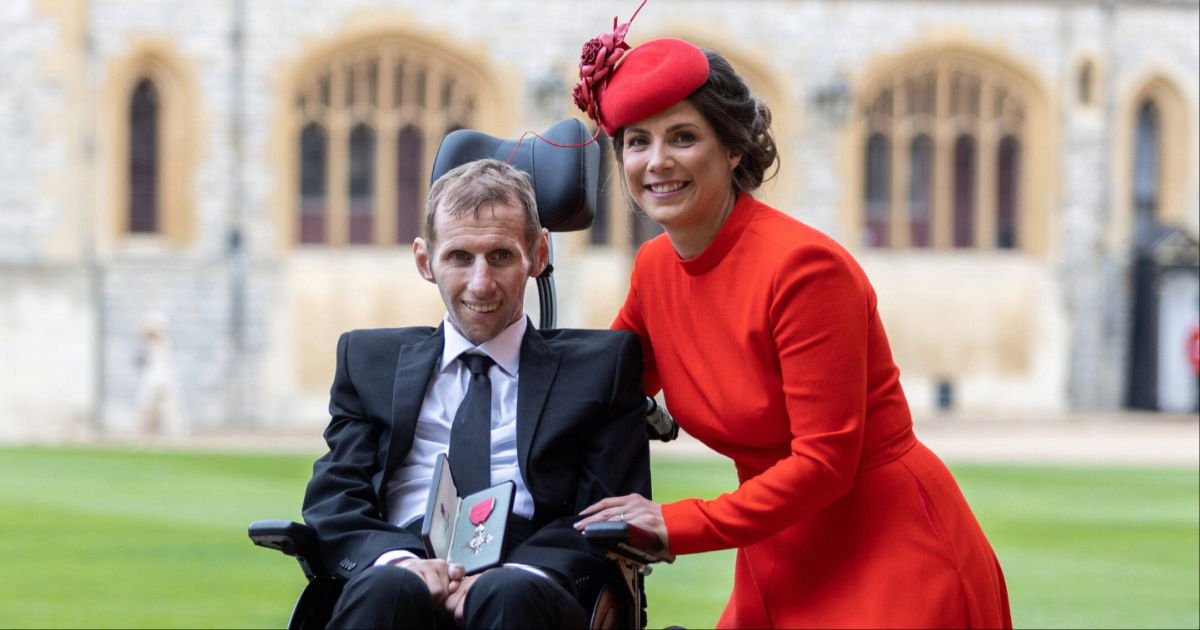 Lindsey and Rob Burrow