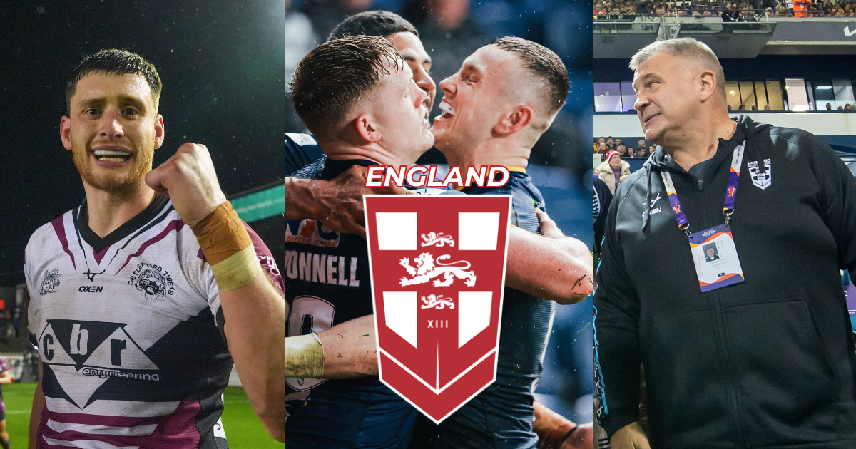 England Shaun Wane Sam Wood James McDonnell Harry Newman