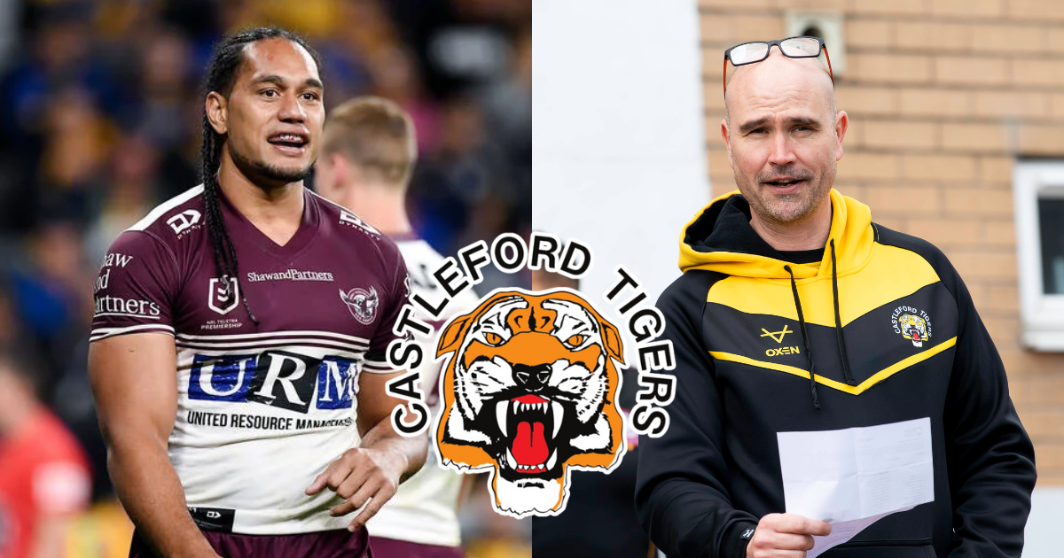 Castleford Tigers Craig Lingard Martin Taupau