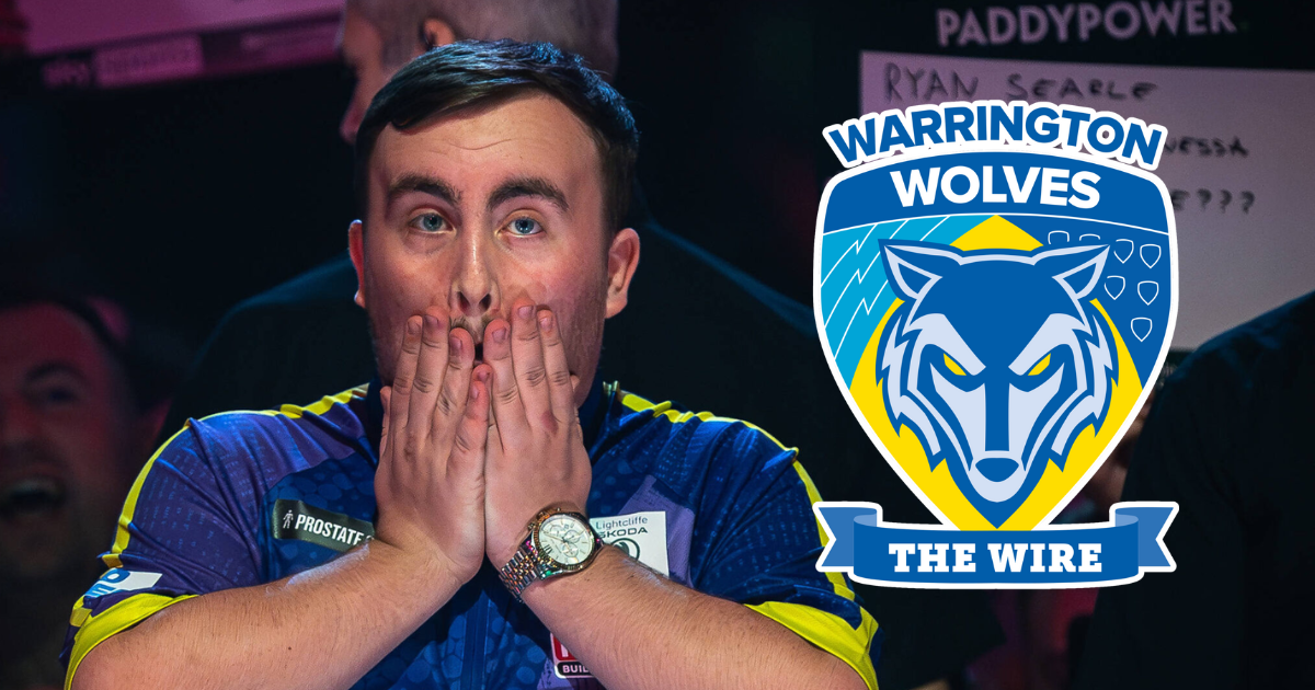 Darts Sensation Luke Littler's Message To Warrington Wolves Ahead Of 