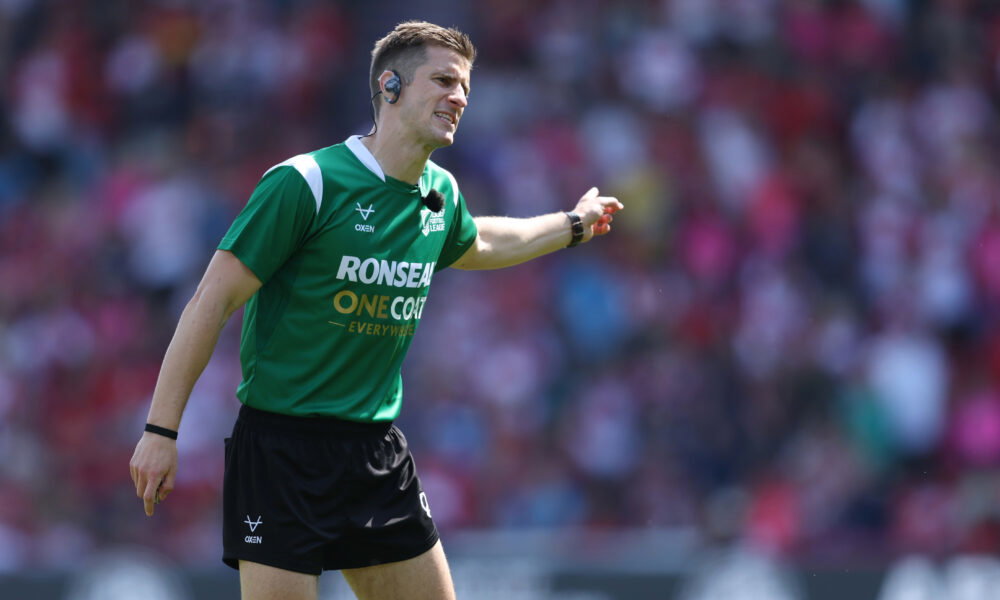 Luke Rogan Rugby Referee Super League referee appointments as Wigan Warriors v St Helens and ...