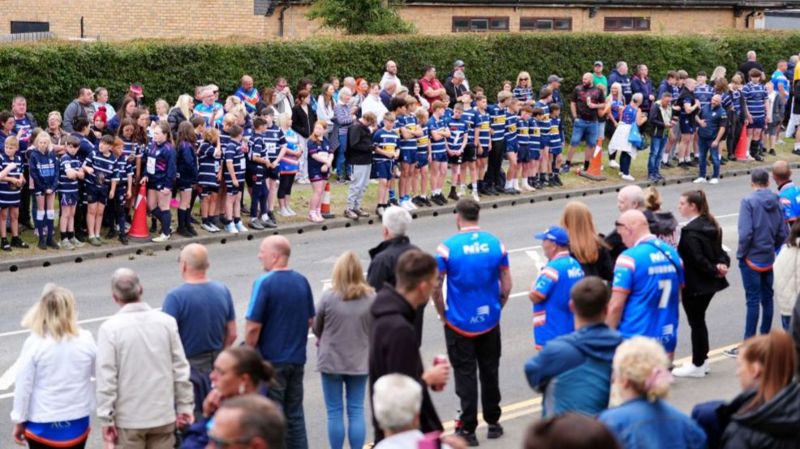 Rob Burrow's funeral