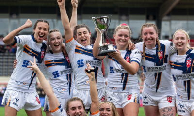 England Women after beating France