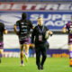 Huddersfield Giants interim head coach Luke Robinson before the game