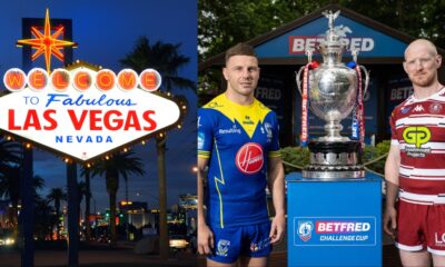 Wigan Warriors Super League Warrington Wolves Las Vegas