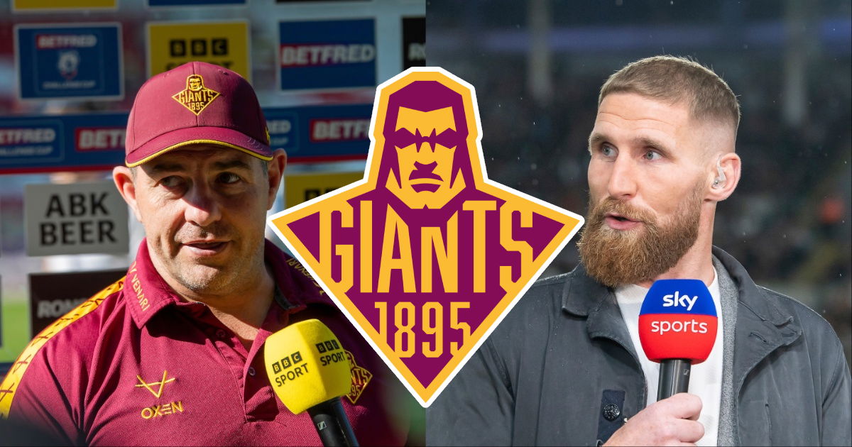Sam Tomkins Ian Watson Huddersfield Giants
